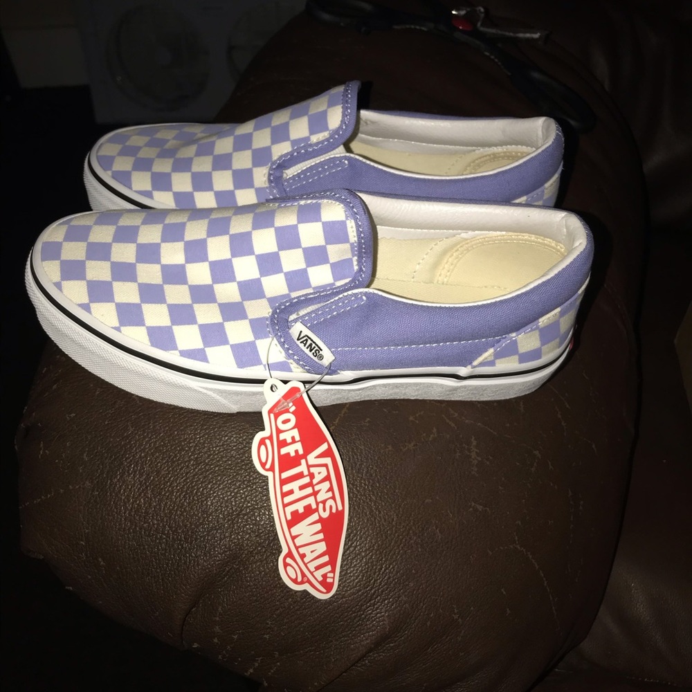 Woman’s brand new size 5.5 vans receipt and box